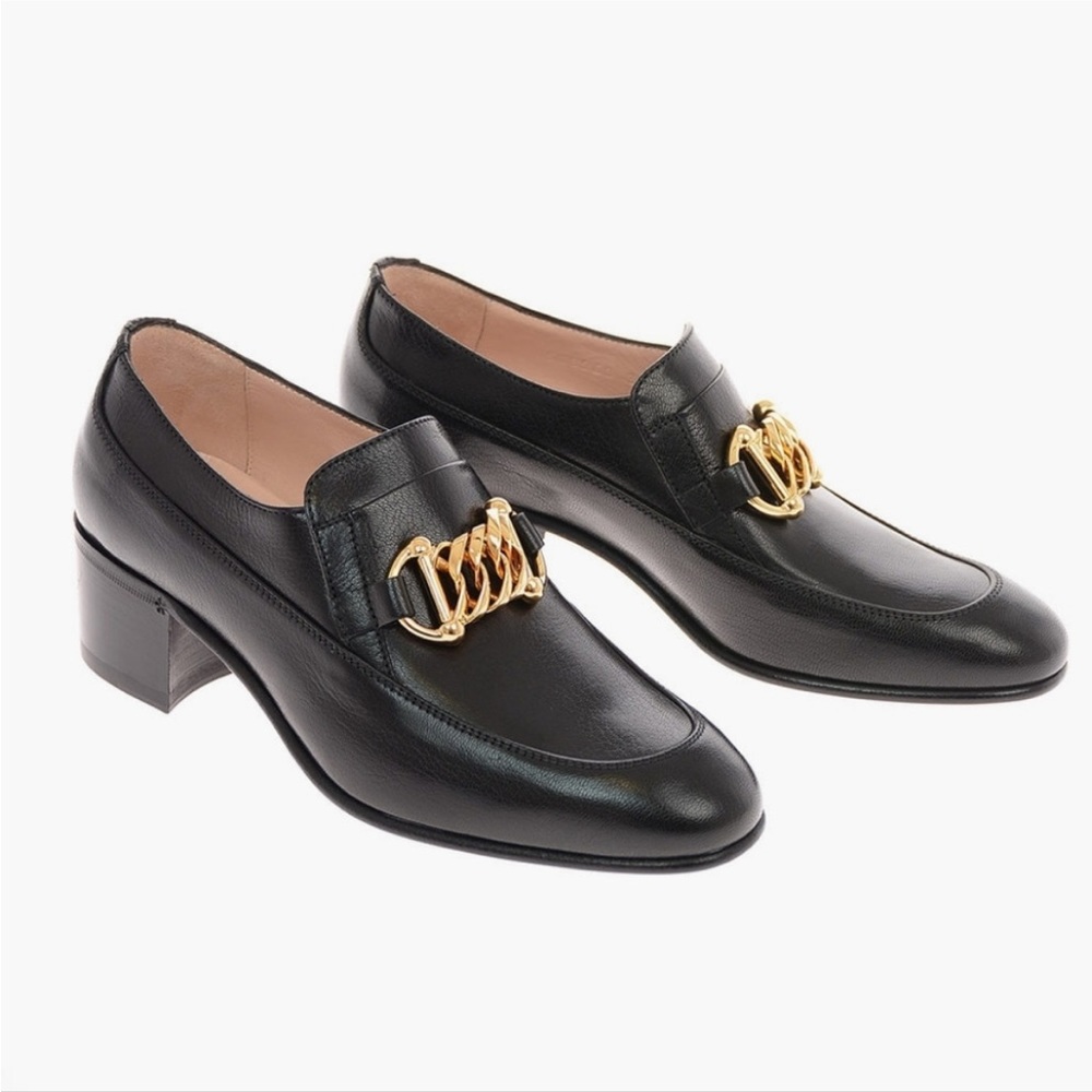 Gucci, Heeled Loafers, black, size 37 - Picture 2 of 11